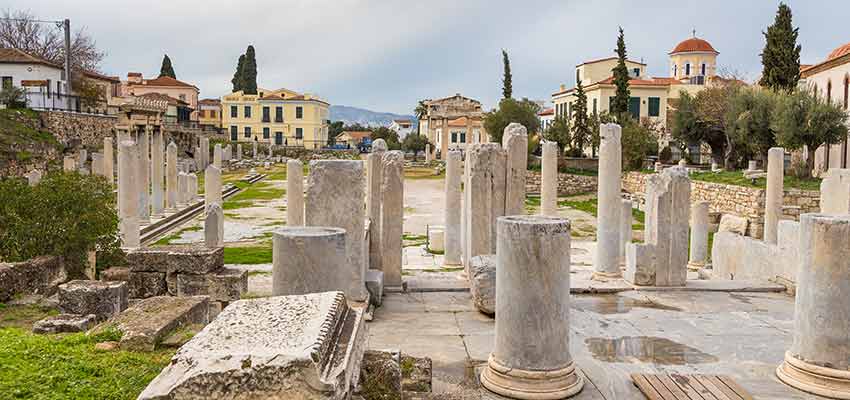 The Ancient Agora in Athens